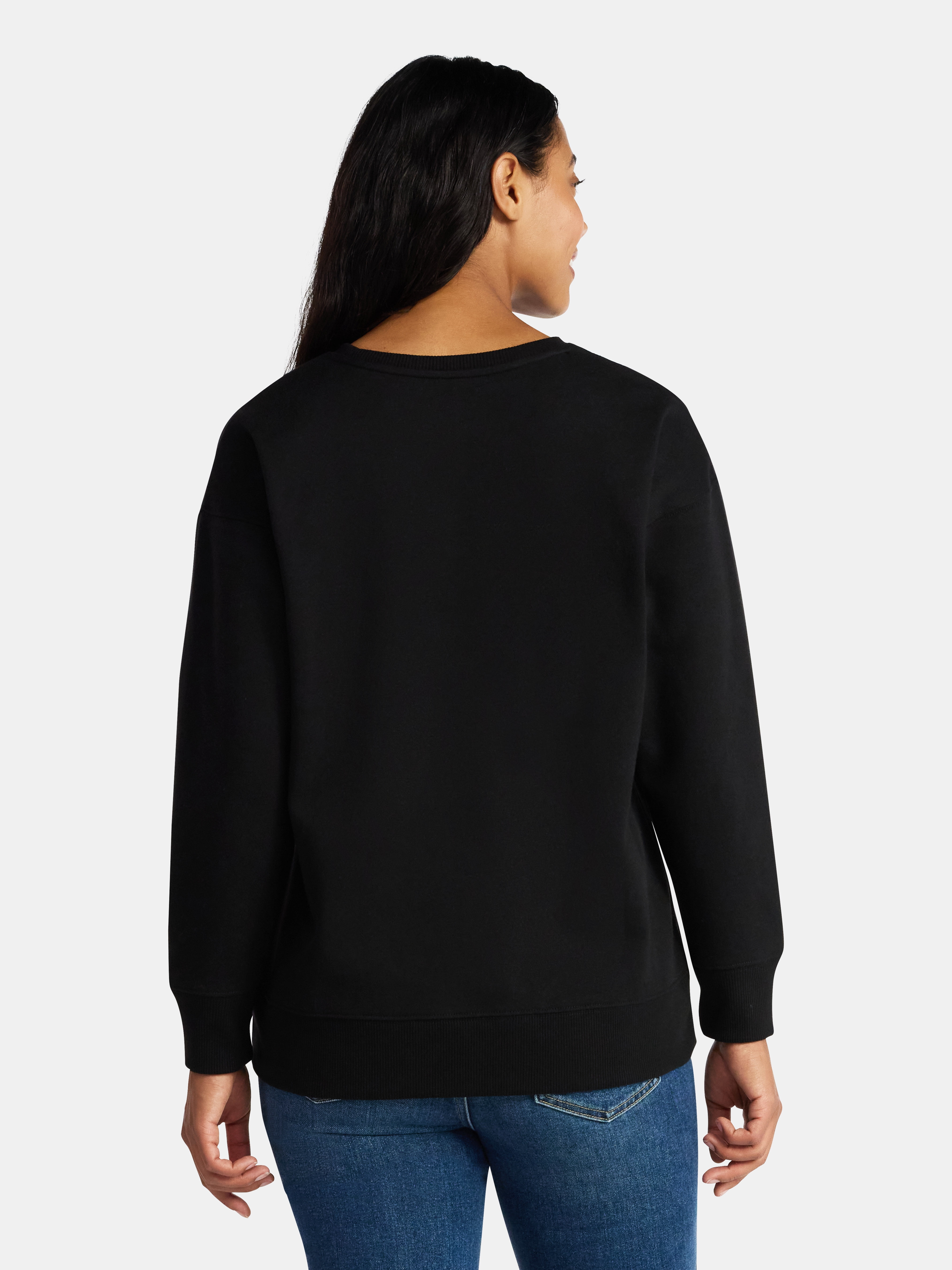 Women's Halloween True Crime Club Graphic Fleece Sweatshirt from Way to Celebrate, Sizes S-XXXL