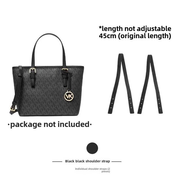 Correa de hombro de cuero genuino de tamaño pequeño para cesta MK, bolso de mano, accesorios de cinturón de repuesto extendidos para axilas, compra única