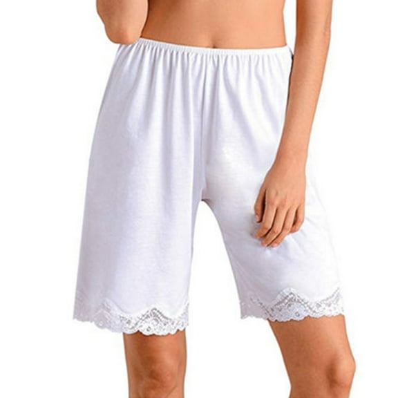XBTCLXEBCO Women Short Lingerie Satin Snip-it Culottes Slips Bloomers