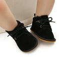 thumbnail image 3 of Baby Boys Girls Fashion Lace up Plush Warm Boots Winter Casual Shoes, 3 of 8