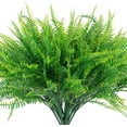 thumbnail image 4 of BNNG Artificial Fern Bush Plants - Realistic Greenery Shrubs for Indoor Outdoor Decor, UV Resistant Faux Flower Arrangement in Decorative Pot for Garden House, 4 of 6