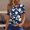 #385-Navy, variant on Haivin Women's Casual Fashion Non-Positional Printed T-Shirt, Round Neck Short Sleeve Top, Breathable Soft Fabric for Daily Wear and Leisure Activities