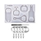 thumbnail image 1 of Naiovety Moldes para abrebotellas, molde de silicona para manualidades DIY, molde portátil, decoración Flexible sin deformar, accesorios Artesanía, 1 of 6