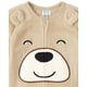 thumbnail image 2 of Pijama de Forro Polar con Cierre y Diseño de Oso para Bebés 0-3 Meses de The Children's Place, 2 of 3