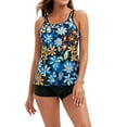 thumbnail image 7 of ZVAVZ Vintage Swimsuit for Women Tankini Bathing Suits for Women Two Pieces Tummy Control Swimsuit Fashion Floral Printed Plus Size Swimwear Suit Swimsuit Bottoms for Women Tummy, 7 of 7