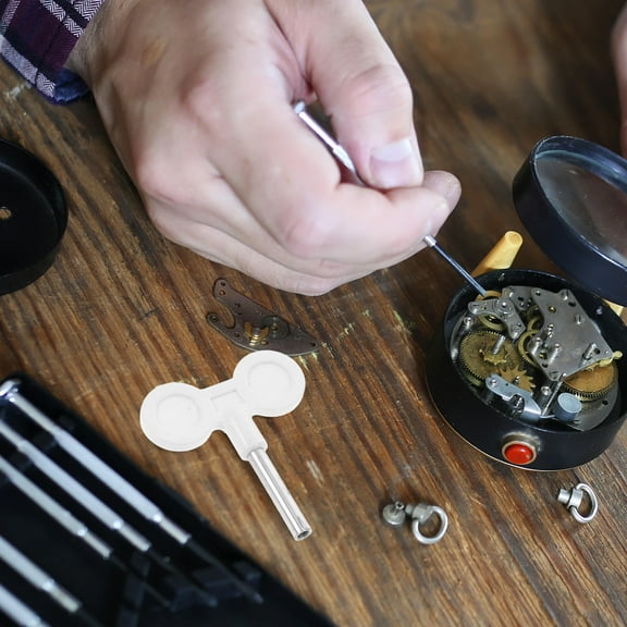 UPOUART 1Set Music Box Key Butterfly Shaped for DIY Repair and Winding Mechanism Replacement 5.3x1.9x0.4in