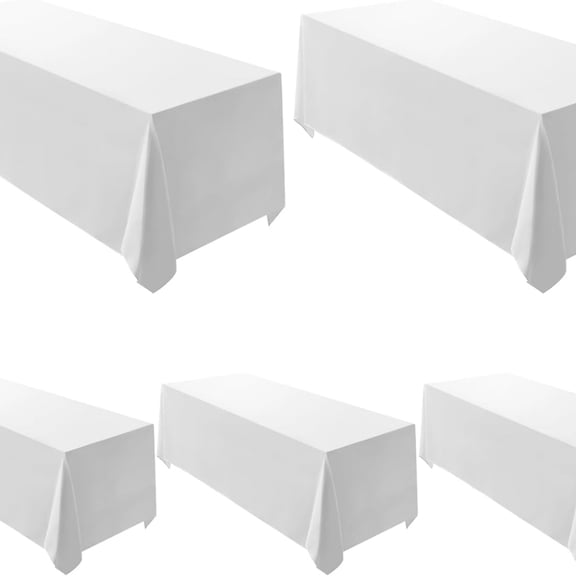 Rectangular Polyester Table Cloth for Weddings, Banquets, or Restaurants
