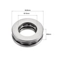 thumbnail image 3 of Thrust Ball Bearings Chrome Steel Single Directions Steel Cage, 15mmx28mmx9mm, 3 of 5