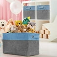 thumbnail image 5 of Sorbus Cubby Storage Organizer, 15-Inch Collapsible Bins with Dual Handles for Home and Office Shelves, 5 of 6
