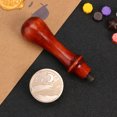 thumbnail image 3 of Cabezal Sello 25 Mm Sun Moon Stars Redonde Red Retro SEAL Pintura Fuego para Boda, 3 of 9