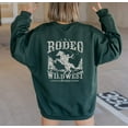 thumbnail image 3 of RODEO WILD WEST HORSE Graphic Unisex Fleece Pullover, 3 of 8
