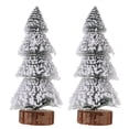 thumbnail image 1 of ColoMX Adorno de árbol de Navidad de madera, adorno de mesa, accesorio de fiesta, recuerdo de Festival de Navidad, 2 uds., 1 of 8