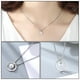 thumbnail image 5 of collar de perlas sencillo, cadena de clavícula de plata a la moda, joyería para el cuello para mujer, 5 of 7