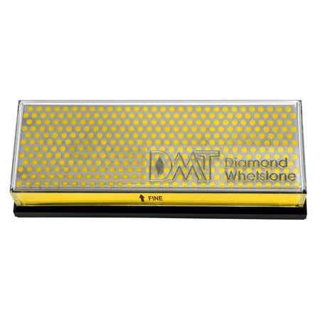 DMT 6-in. Diamond Bench Stone, Fine with Plastic