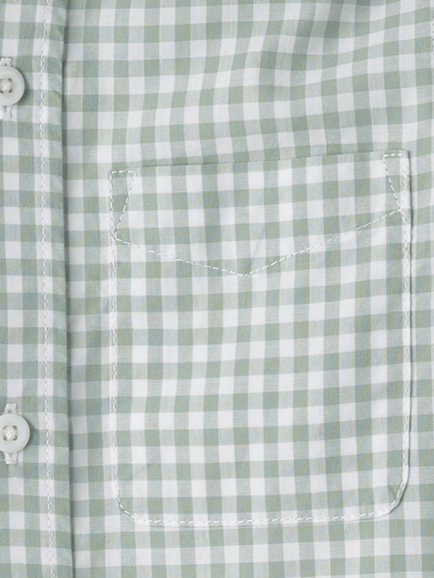 The Children's Place Boys Long Sleeve Gingham Poplin Button Up Shirt, Sizes S-XXL