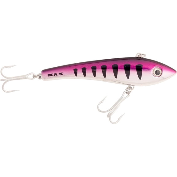 Halco Max 110 Casting/Trolling Plug, #R15 Chrome Pink, 4 1/8", 1 1/8oz