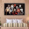 thumbnail image 3 of Hilo Algodón Bordado Punto Cruz Terror Halloween Impreso 11CT 90x50cm, 3 of 9