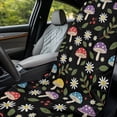 thumbnail image 3 of Xixirimido Car Accessories Sweat Towel Seat Cover Universal Non-Slip for Car Truck SUV Athletic Running Towel for Workout Outdoor Sport Activities, Abstract Mushroom Floral, 2 Pack, 3 of 8