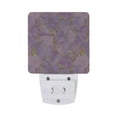 thumbnail image 5 of Yayeee LED Plug in Night Light for The Home with Auto Dusk to Dawn Light Sensors, 2 Pack, Pastel Pink Marble Pattern, 5 of 6