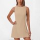 thumbnail image 2 of Vestido de Verano Casual de Mujer de Color Sólido sin Mangas Diseño de Cuello Redondo, Vestido Cómodo de Poliéster Ligero, 2 of 7