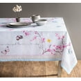thumbnail image 3 of Maison d' Hermine Blossom in Spring 100% Cotton Tablecloth for Kitchen Dining | Tabletop | Decoration | Parties | Weddings | Spring/Summer (Square, 54 Inch by 54 Inch)., 3 of 5