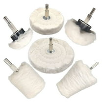 Buffing Wheel for Drill Pad Polishing Kits Shaped Tool Metal Aluminum Stainless Etc