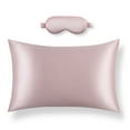 thumbnail image 1 of 100% Natural Mulberry Silk Pillowcase, 600 Thread Count Silk Pillow Case with Hidden Zipper, 1 of 7