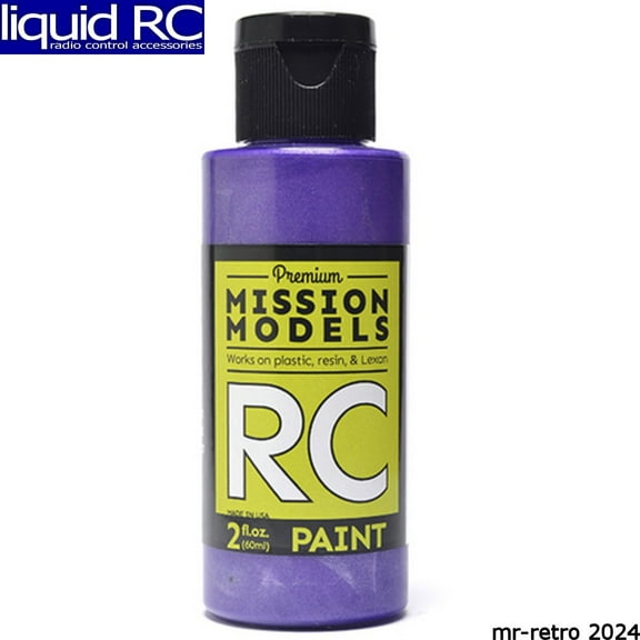 Mission Models RC Pearl Berry 2oz MIOMMRC027 Plastics Paint Acrylic