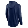 thumbnail image 3 of Men's Fanatics Navy Denver Broncos Front Runner Long Sleeve Hooded T-Shirt, 3 of 3