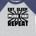 thumbnail image 4 of Inktastic Eat, Sleep, Muay Thai, Repeat Boys or Girls Baby Bodysuit, 4 of 5