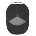thumbnail image 6 of Adjustable Baseball Cap, Tropical fruit Papaya Flat Bill Trucker Flat Brim Hats Dad Hat for Men Women - Snapback Hat Adjustable Size, 6 of 7