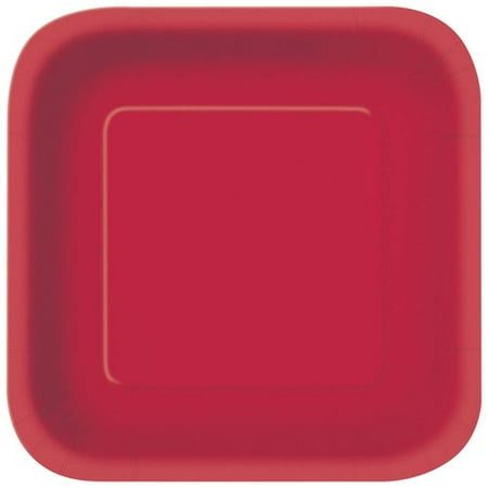 Celebrations 7"sq Desplt Rav Red