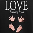 thumbnail image 3 of CafePress - Love Arriving Soon Maternity Design Women's Dark P - Women's Short Sleeve Print T-Shirt and Pants Dark Cotton Pajama Set, 3 of 7