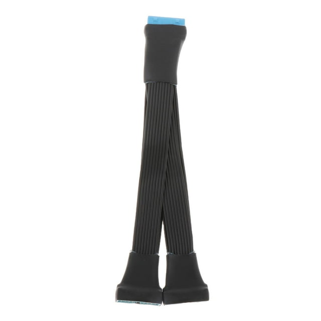 Cabezal USB CUTICAT 19 pines 1 a 2 Cable adaptador Divisor USB 3.0