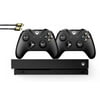 Microsoft Xbox One X 1TB Gaming Console Black Included FIRE SLAB GAMING Bundle Used