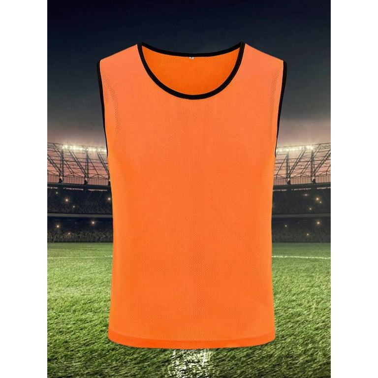 Scrimmage Training Vest - Soccer, Basketball, Football Bibs/Pinnies -  Practice Jersey Pennies for Kids, Youth and Adults 