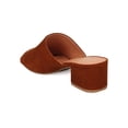 thumbnail image 3 of New Women Heart.thentic Gladys-10 Faux Suede Peep Toe Chunky Heel Mule, 3 of 7