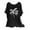 Black, variant on Womens Tops Dressy Casual Short Sleeve Blouses Cute Work Out Shirts Gym Loose Graphic My Orders Past Orders