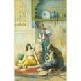 thumbnail image 3 of Vincent Stiepevich 11x14 Black Modern Framed Museum Art Print Titled - Nursery in the Harem, 3 of 5