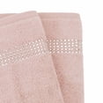thumbnail image 2 of Sparkles Home  Stripe Rhinestone Hand Towel (Set of 2) - Pink, 2 of 5