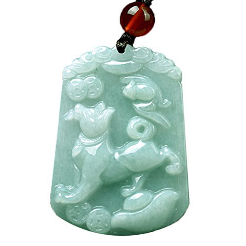 12 A Grade Natural Jadeite Jade Chinese Zodiac Animal Pendants Wholesale 