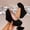 Black, variant on Women Shoes Women's Heels Platform Wedge Shoes for Women Wide Width Comfort High Heel Pumps Suede Round Toe Slip On Women Shoes Casual Dress Lightweight Solid Color Waterproof Platform Wedges Black
