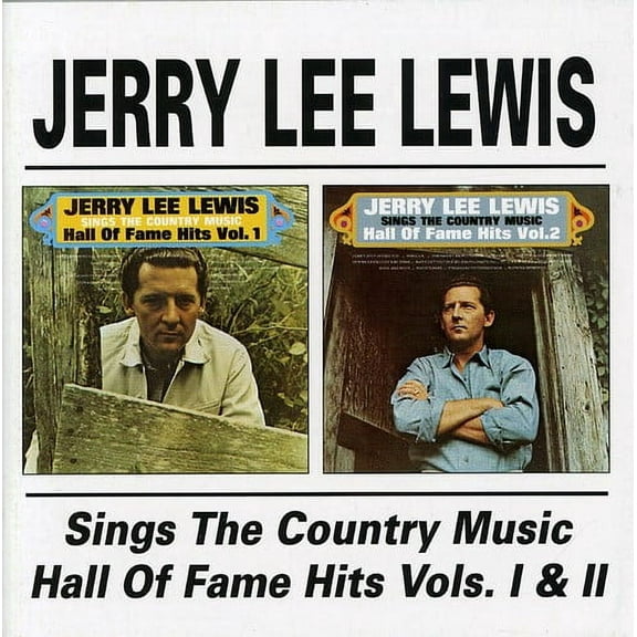 Jerry Lee Lewis - Sings the Country Music Hall of Fame Hits 1 & 2 - Music & Performance - CD