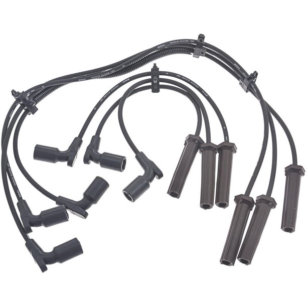 AC Delco 9746WW Spark Plug Wire, OE Replacement