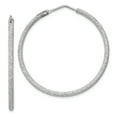 thumbnail image 1 of 925 Sterling Silver 2mm Boucles d'Oreilles Sans Fin Rond, 1 of 6