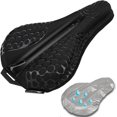 thumbnail image 6 of CozyHom Gel Bike Seat Cover with Raincover, Anti-Slip Comfortable Bike Seat Cushion with Breathable Design Bicycle Saddle Pad, Velcro Installation, Black, 6 of 8