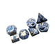 thumbnail image 5 of Juego de dados, accesorios para juegos de dados, 7, hecho a mano, resina, brillo, rollo de tablero de mesa, juego de rol para juegos de mesa y, 5 of 8