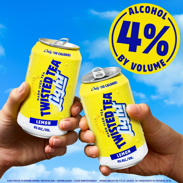 限定200台アイズファクトリーツネミ07チームダイワ葵TD-A.O.I2506R Twisted Tea, Hard Iced Tea, 12 fl oz Aluminum Cans, 12 pack 4% ABV