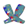 thumbnail image 2 of Filipino Flag Stars Sun Pattern Gardening Sleeves Farm Sun Protection Cooling Arm Sleeves For Women Men With Thumb Hole, 2 of 6