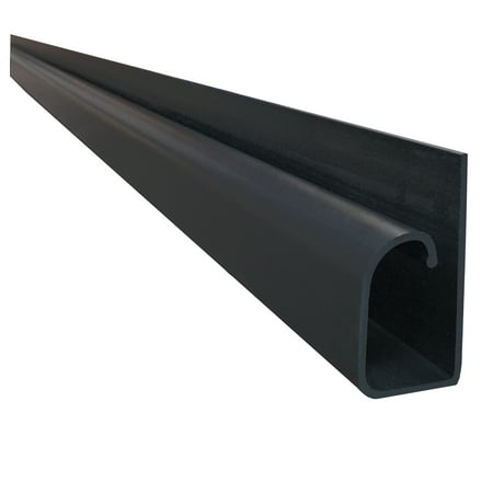 Electriduct Large Hook Channel Cable Raceway with Adhesive Back - Stick Length: 36  - Black - 3 Pack price history on PriceWatchPro
